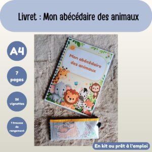 Livret : Mon abécédaire des animaux