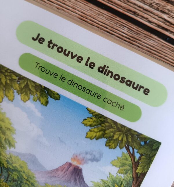 Livret : Les dinosaures