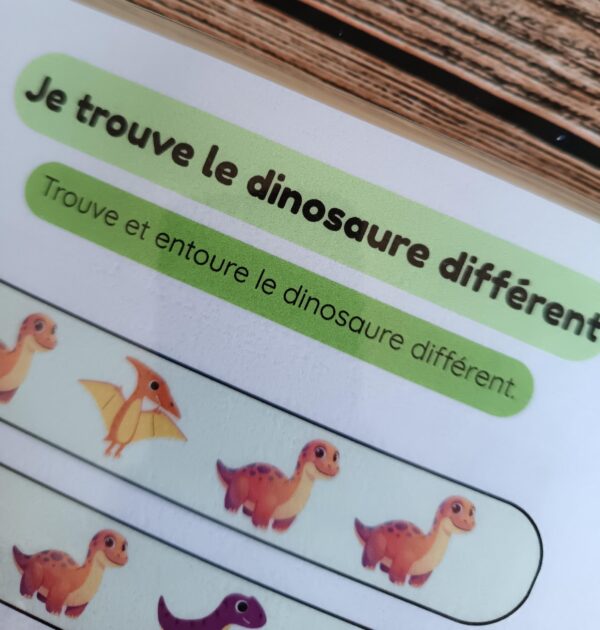 Livret : Les dinosaures