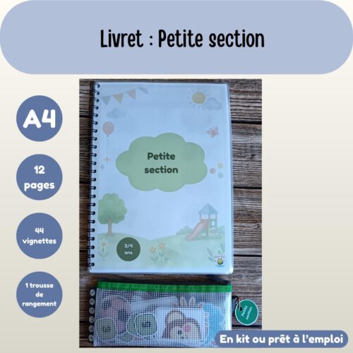 Livret : Petite section - 3/4 ans