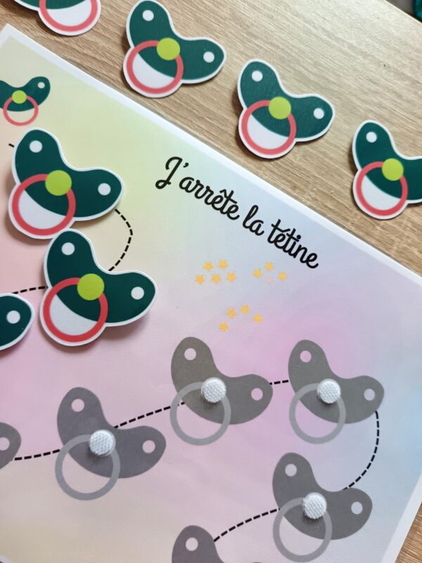 J'arrête la tétine