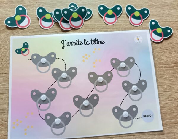 J'arrête la tétine