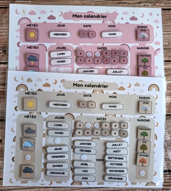 4 - Routine - Semainier_Mon calendrier_Photos_mon-calendrier-01 Mon calendrier