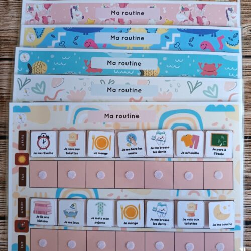 4 - Routine - Semainier_Routine quotidienne (Ma routine) - 1_Photos_routine-quotidienne-ma-routine-01 Routine quotidienne - ma routine