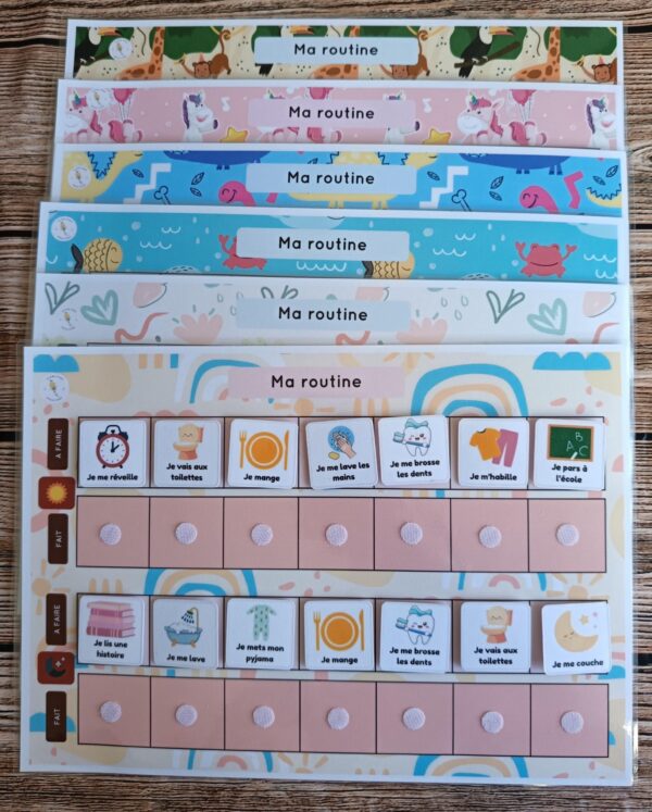 4 - Routine - Semainier_Routine quotidienne (Ma routine) - 1_Photos_routine-quotidienne-ma-routine-01 Routine quotidienne - ma routine