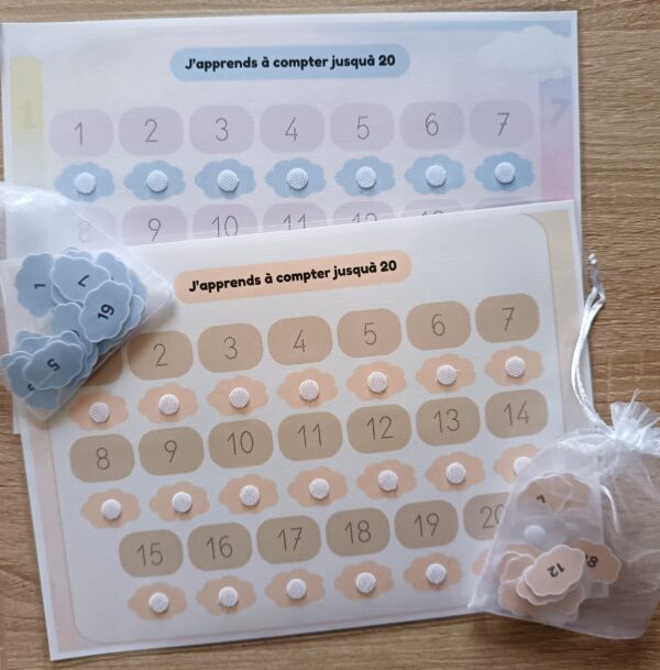 J'apprends à compter jusqu'à 20