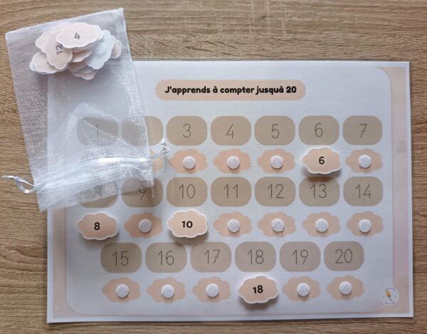J'apprends à compter jusqu'à 20
