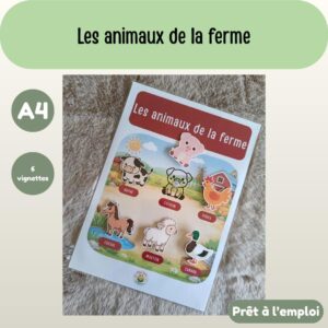 Fiche A4 - Animaux de la ferme