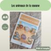 Fiches A4_Fiche A4 - Animaux de la savane_Photos_fiche-a4-animaux-savane-01 Fiche A4 - Animaux de la savane
