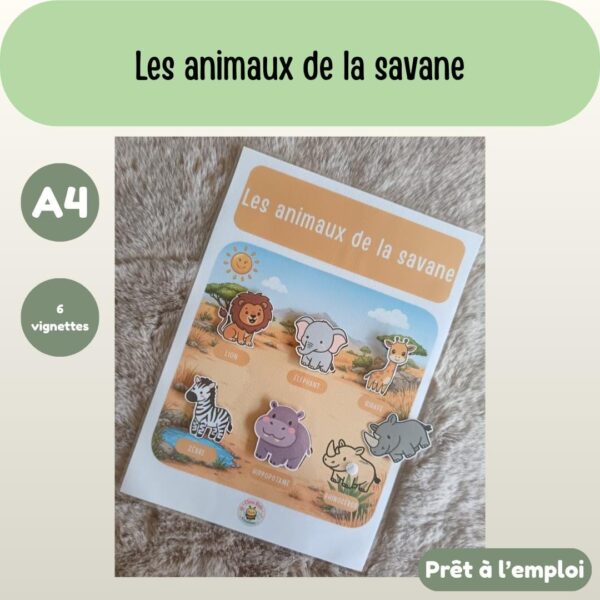 Fiches A4_Fiche A4 - Animaux de la savane_Photos_fiche-a4-animaux-savane-01 Fiche A4 - Animaux de la savane