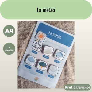 Fiche A4 - La météo