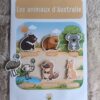 Fiche A4 - Les animaux d'Australie