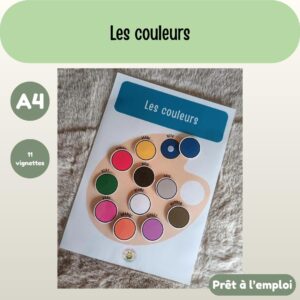 Fiche A4 - Les couleurs