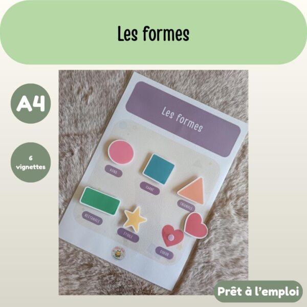 Fiche A4 - Les formes