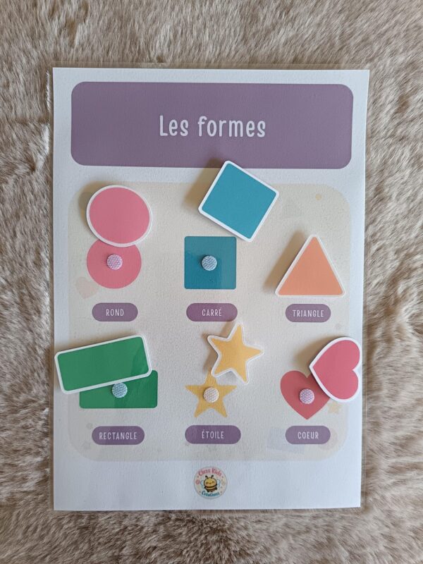 Fiche A4 - Les formes