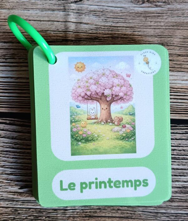 Nomenclature / Imagier - Les saisons