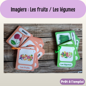 Nomenclature / Imagier - Légumes et fruits