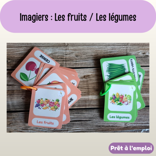 Nomenclature / Imagier - Légumes et fruits