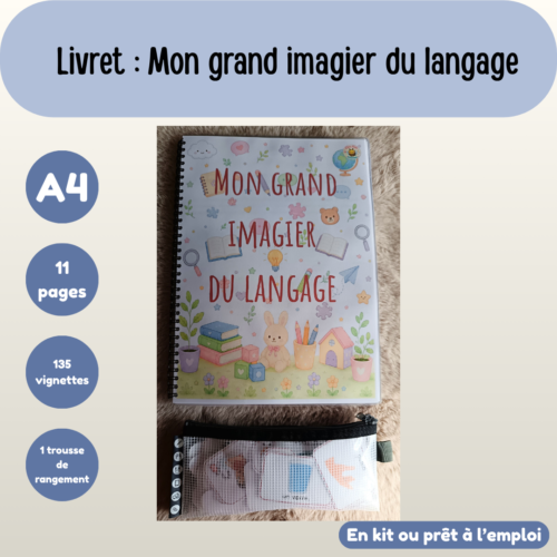 Présentation Livret : Mon grand imagier du langage