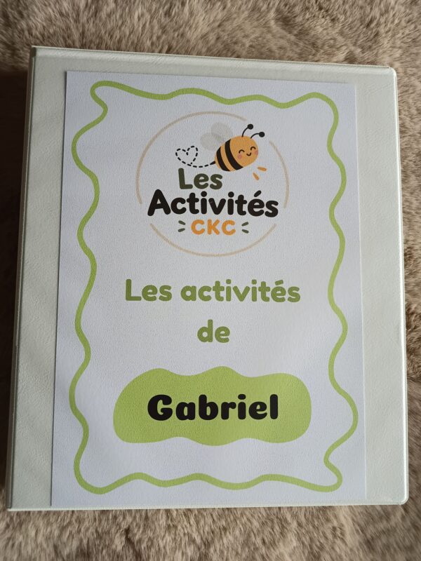 Petit ou grand classeur - Les activités CKC