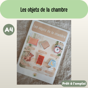 Fiche A4 - Les objets de la chambre