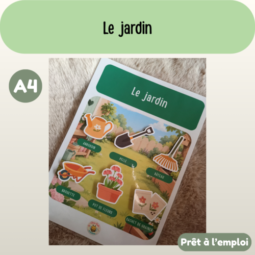 Présentation (68) Fiche A4 - Le jardin