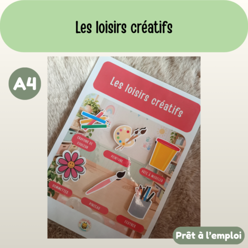 Présentation (70) Fiche A4 - Les loisirs créatifs