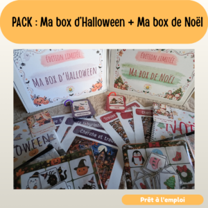 Pack Box Halloween + Noël – Éditions limitées