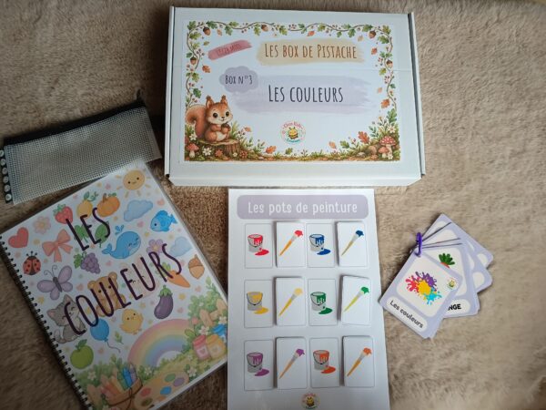 Box n°3 : Les couleurs