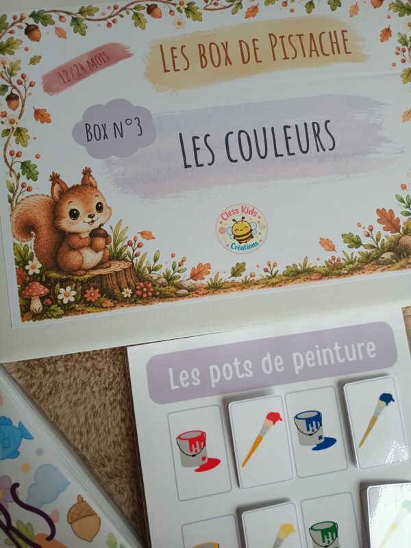 Box n°3 : Les couleurs