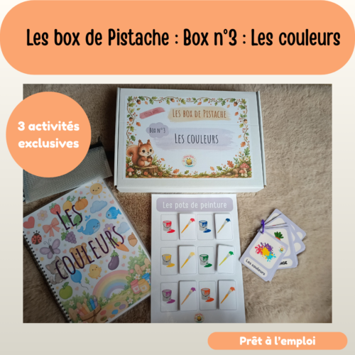 Présentation (2) Box n°3 : Les couleurs