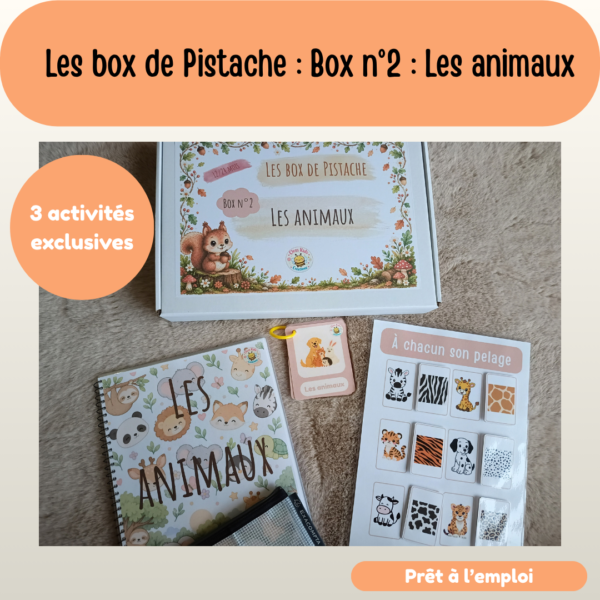 Présentation Box n°2 : Les animaux
